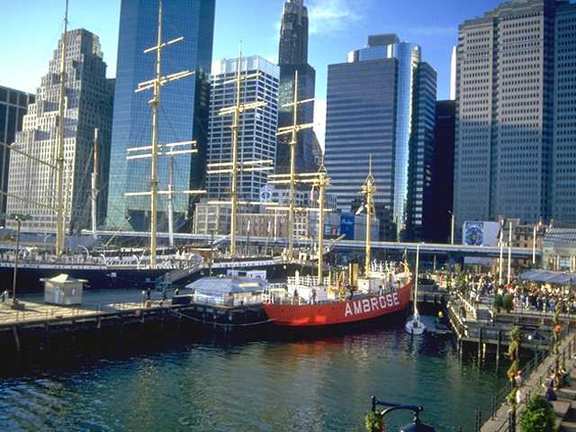 Puerto en la ciudad de Nueva York